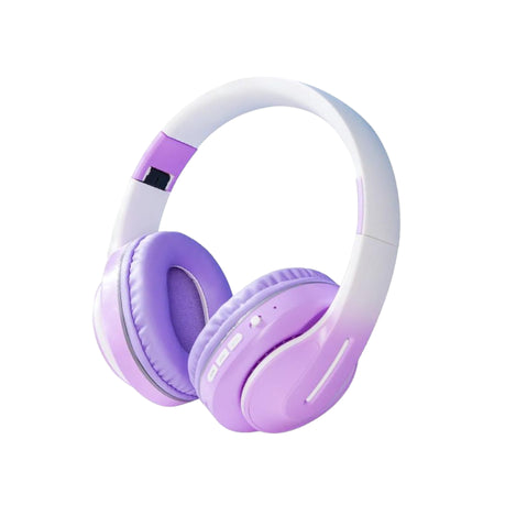 SAZ-A03 - HiFi Wireless Noise Cancelling Gradient Color Headphones - Purple
