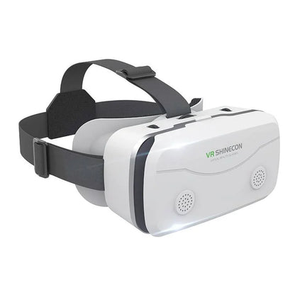 VR Shinecon headset on a white background