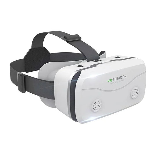 VR Shinecon headset on a white background