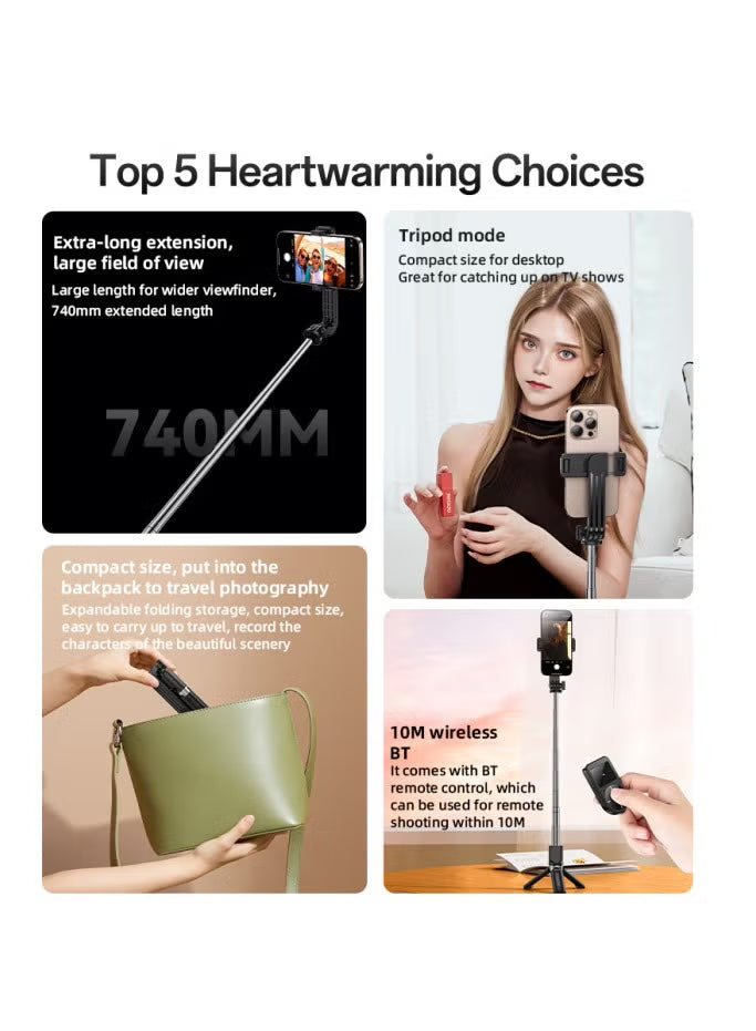 Top 5 heartwarming choices with smartphone camera extensions and accessories on a white background.