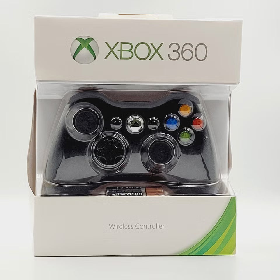 Xbox 360 Wireless Controller Black – High-Performance Gamepad