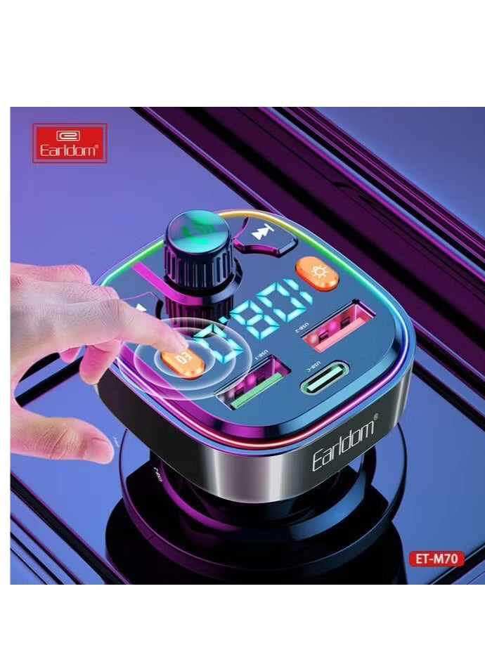 Multifunctional power adapter with digital display and buttons, featuring the brand 'Eardom'.