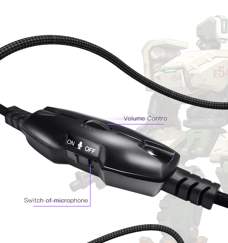 Black volume control switch with microphone switch on a white background