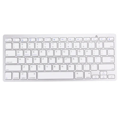 White keyboard on a white background