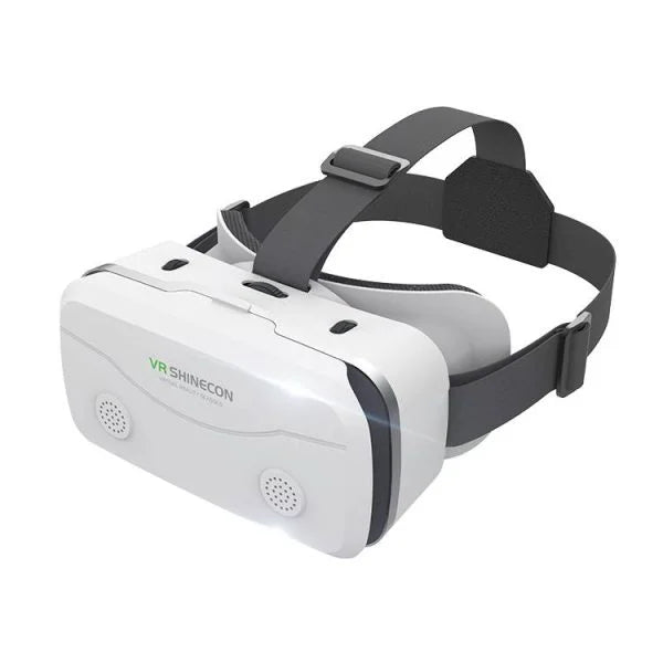VR Shinecon headset on a white background
