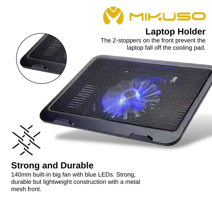 Budget Laptop Accessories ZA: Mikuso Super Silent Cooling Pad NCP-063